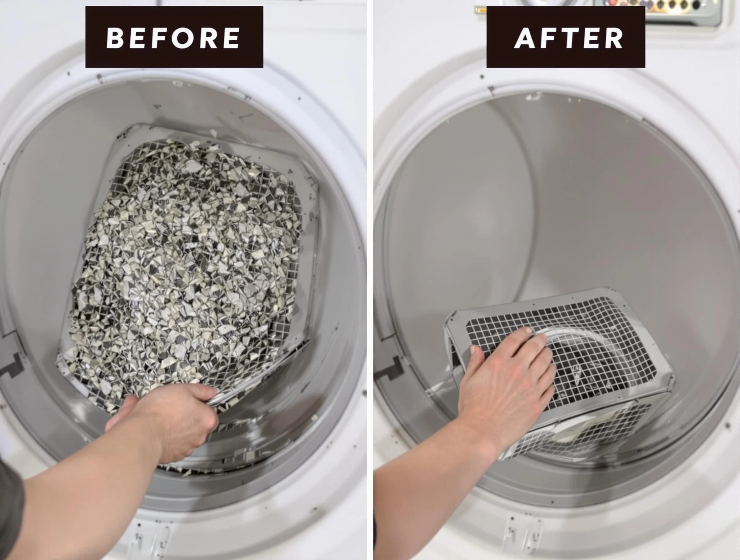 Professional lint trap cleaning by Firestone Dryer Vent Cleaning in Firestone