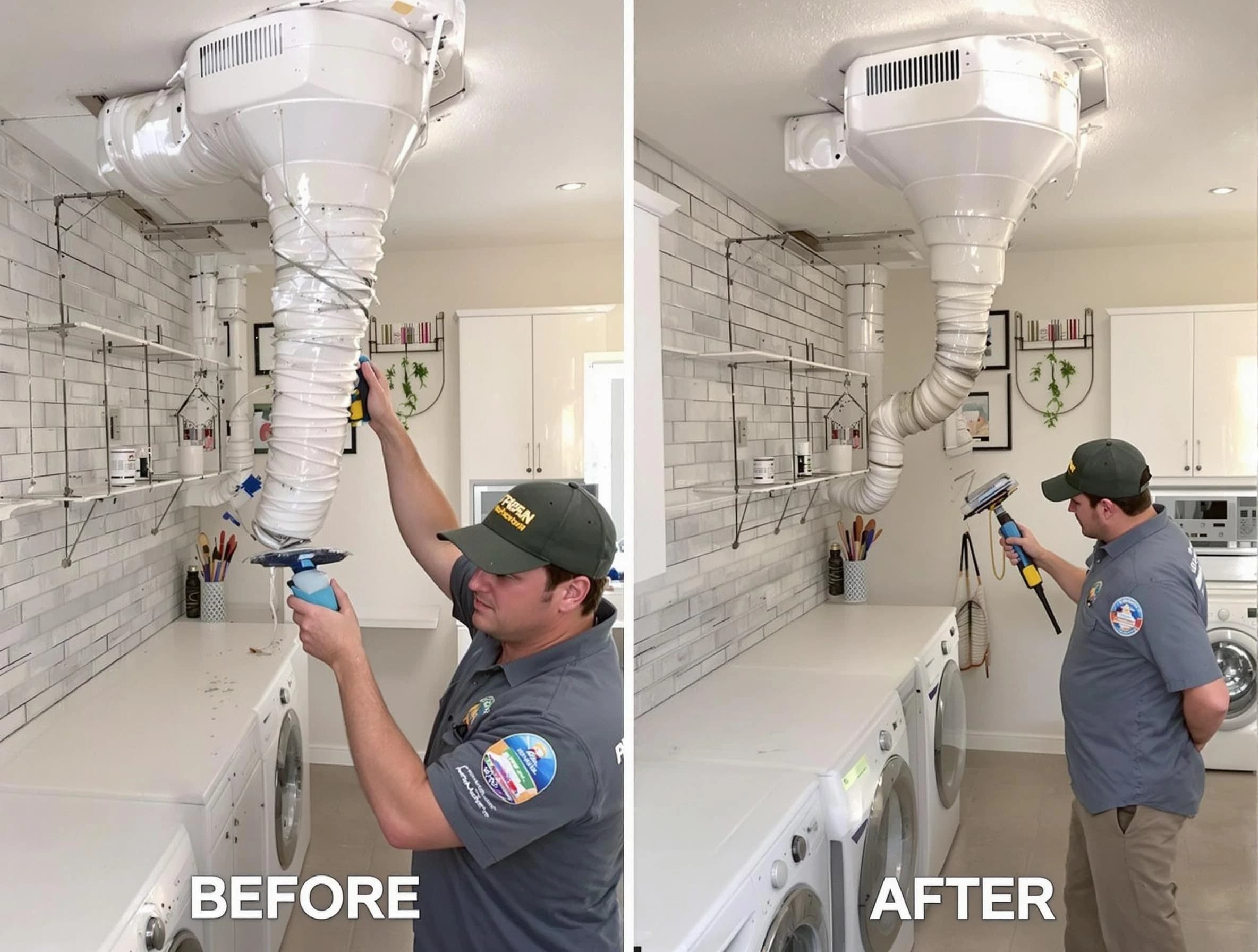 Professional dryer exhaust vent cleaning by Firestone Dryer Vent Cleaning in Firestone