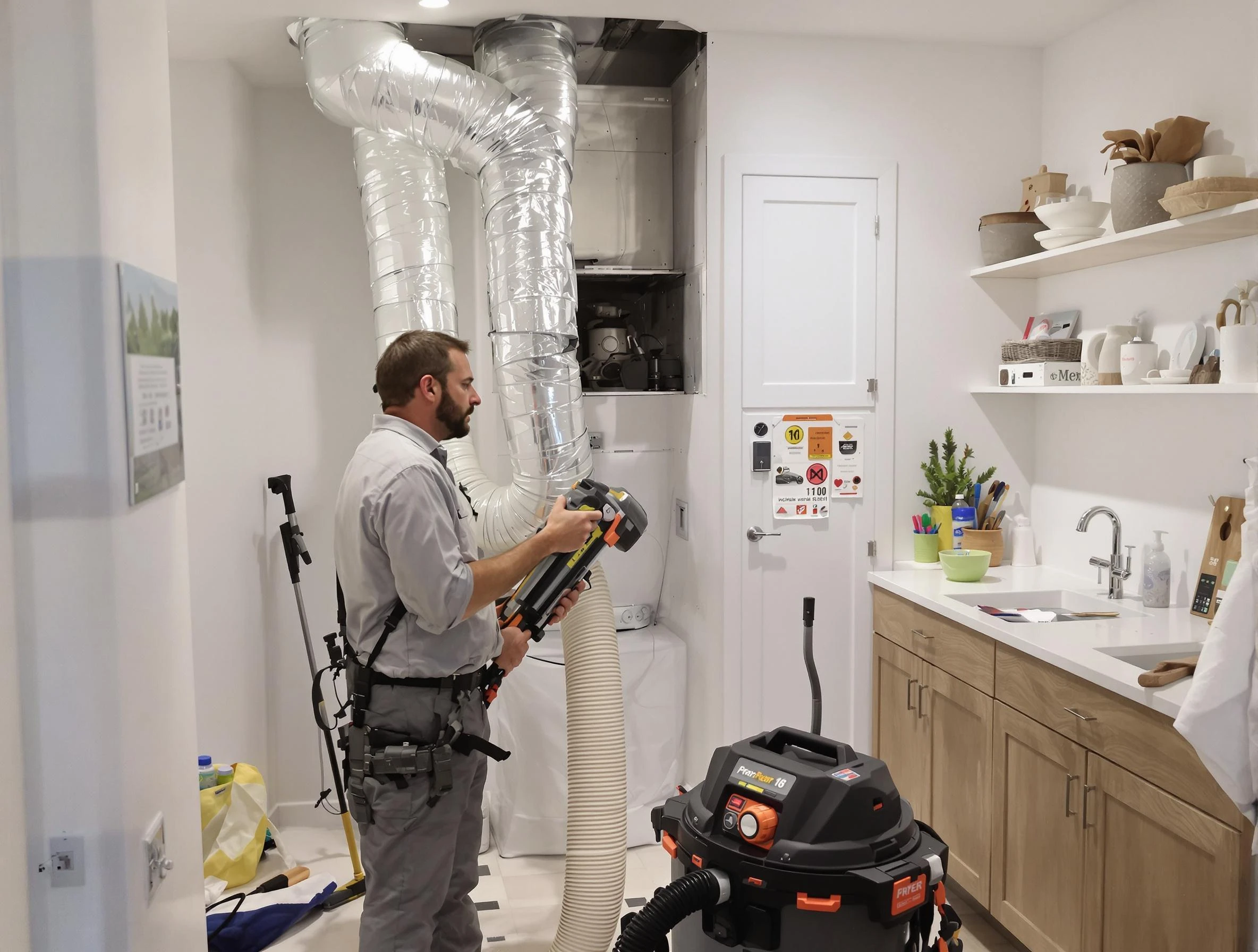 Clogged Dryer Vent Cleaning in Firestone