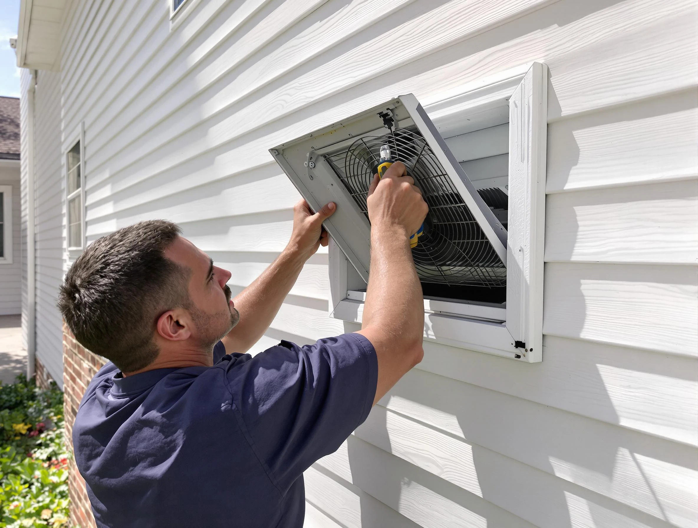 Dryer Vent Cover Replacement in Firestone
